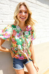 Spring Vibes Babydoll Top