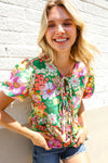 Spring Vibes Babydoll Top