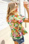 Spring Vibes Babydoll Top
