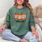 Wholesale Getting Lit Candles Graphic Tee or Sweatshirt - Heather Dark Green Sweatshirt