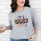 Wholesale Grinch Before Coffee Graphic Tee - Grey Tee