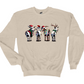 Wholesale Christmas Goats Graphic Tee - Sand Sweatshirt