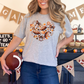 Wholesale Fall Heart Graphic Tee - Grey Tee