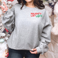Wholesale Naughty List Vibes - White Sweatshirt