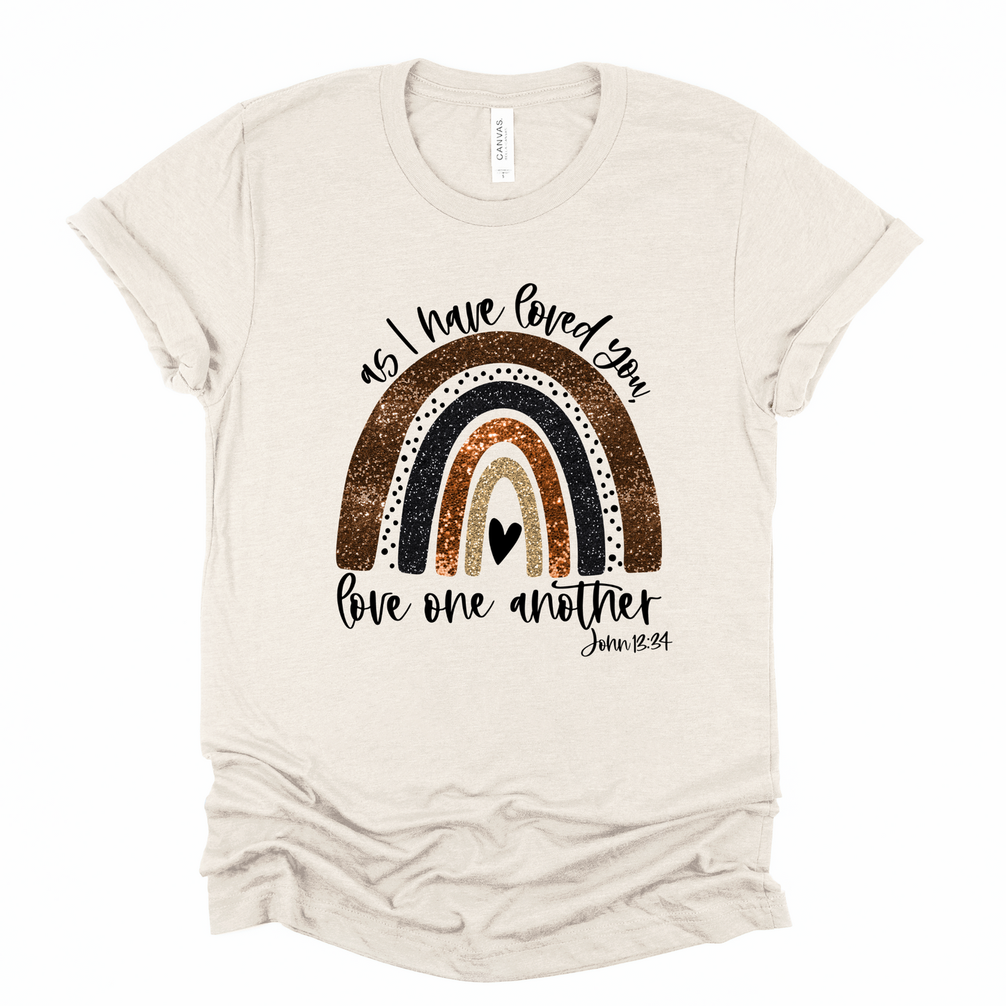 Wholesale Love one another Graphic Tee - Sand