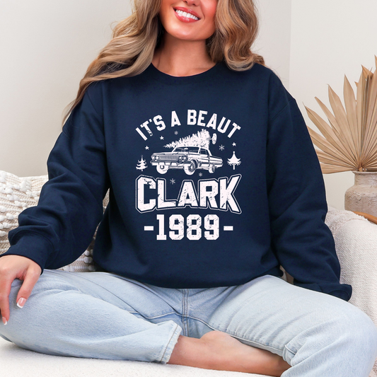 Wholesale It's a Beaut Clark Sweatshirt - Navy Sweatshirt