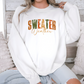 Wholesale Sweater Weather Sweatshirt - White Sweatshirt