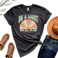 Wholesale Be a Light Graphic Tee - Heather Charcoal Tee
