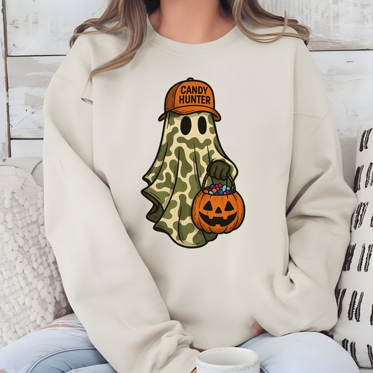 Wholesale Candy Hunter Sweatshirt - Sand Sweatshirt