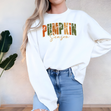  Pumpkin Season Words Sweatshirt