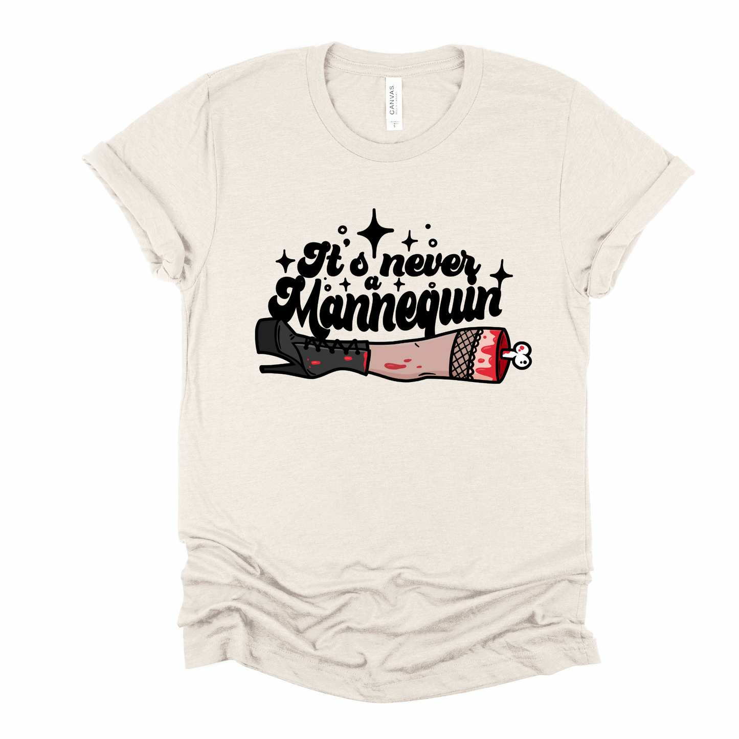 Wholesale It's never a mannequin Graphic Tee - Sport Grey Sweatshirt