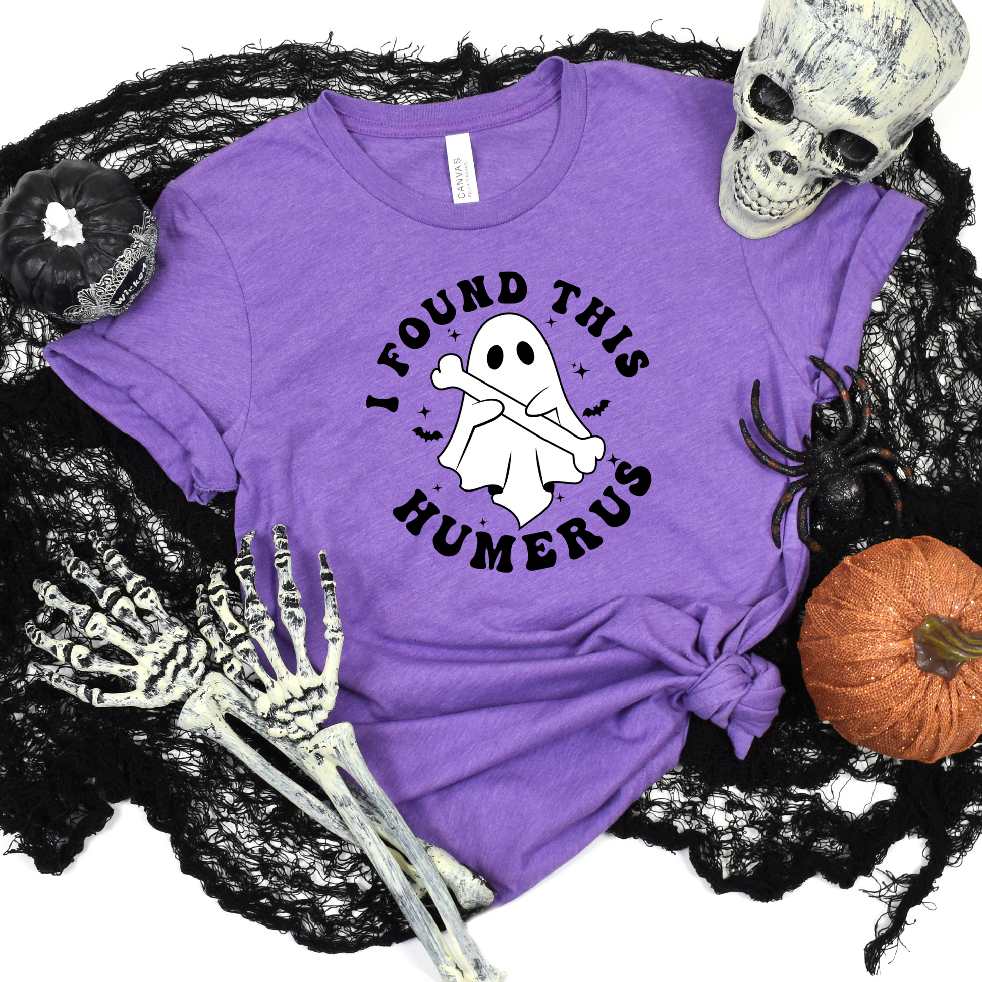 Wholesale I found this Humerus Graphic Tee - Heather Team Purple Tee