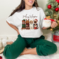Wholesale Merry Woofmas Dogs Graphic Tee - Ash Tee