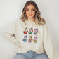 Wholesale Reading Snowmen Sweatshirt - Sand Sweatshirt