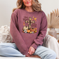 Wholesale Cross Give Thanks To The Lord Sweatshirt - Heather Dark Maroon Sweatshirt