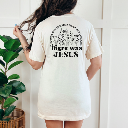 Wholesale In the Hurting Jesus Graphic Tee - Natural Tee