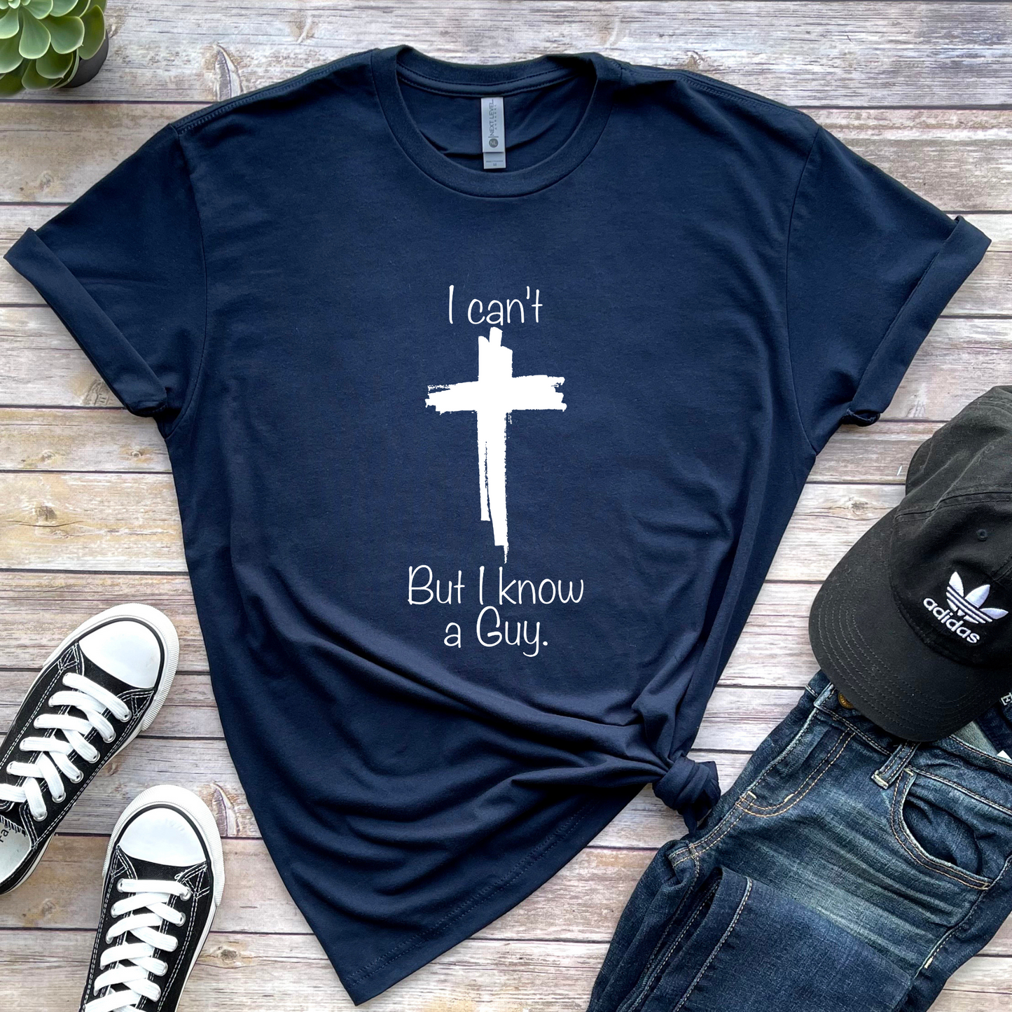 Wholesale I know a guy Graphic Tee - Navy  Sweatshirt