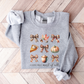 Wholesale I love Fall - Grey Sweatshirt