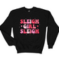 Wholesale Sleigh Girl Graphic Tee - Fuchsia Sweatshirt