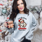 Wholesale Santa Came Twice - White Sweatshirt