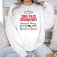 Wholesale Sleighin or Slayin Sweatshirt or Graphic Tee - White Sweatshirt