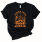 Wholesale Pumpkin Patch Junkie Graphic Tee - Black Sweatshirt