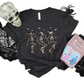 Wholesale Cowboy Skeletons Graphic Tee - Heather Charcoal Tee