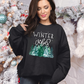 Wholesale Winter Vibes Graphic Tee - Black Tee