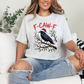 Wholesale F Caw F Christmas Graphic Tee - Ash Tee