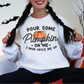 Wholesale Spice me up Graphic Tee - White Sweatshirt