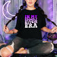 Wholesale Retro Spooky Bitch Era - Heather Team Purple Tee