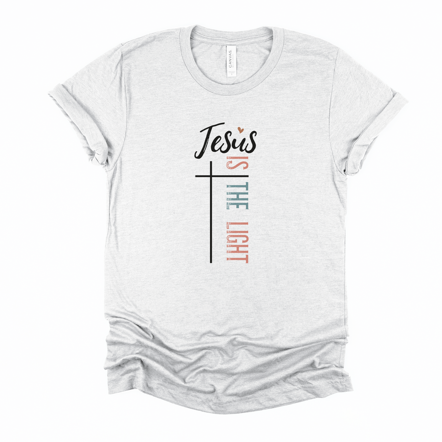 Wholesale Jesus is the light - White Tee