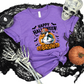 Wholesale Halloween Bruh Graphic Tee - Heather Team Purple Tee