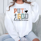 Wholesale Put God First Sweatshirt - White Sweatshirt