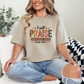 Wholesale Praise Him Every Season Graphic Tee - Tan Tee