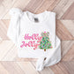 Wholesale Pink Holly Jolly - White Tee