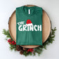 Wholesale Mrs. Claus Married + To the Grinch Graphic Tee - Mrs Claus Married / Red Tee