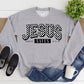 Wholesale Jesus Saves Varsity - Grey Sweatshirt