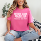 Wholesale This'll be fun Graphic Tee - Charity Pink Tee