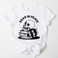 Wholesale Read in Peace Graphic Tee - Ash Grey