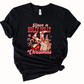 Wholesale Holly Dolly Christmas Boots Graphic Tee - Black Sweatshirt