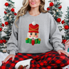 Faux Yarn Nutcracker Sweatshirt