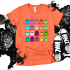 Colorful Ghosts Graphic Tee