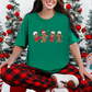 Wholesale Gingerbread Nurse Graphic Tee - Kelly Tee