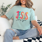 Wholesale Jesus Loves You Graphic Tee - Dusty Blue Tee