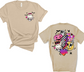 Wholesale Retro Halloween Graphic Tee - Ash Grey Tee