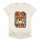Wholesale Smiley Fall Vibes Graphic Tee - Ash Grey Sweatshirt