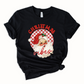 Wholesale Retro Christmas Vibes Graphic Tee - Sport Grey Sweatshirt