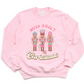 Wholesale Nuts about Christmas Graphic Tee - Black Sweatshirt