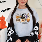 Wholesale Scary Coffee Graphic Tee - Grey Tee
